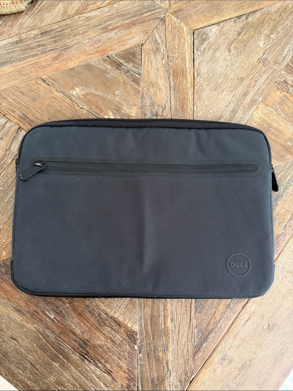 Dell Black Padded Laptop Sleeve with Front Zip